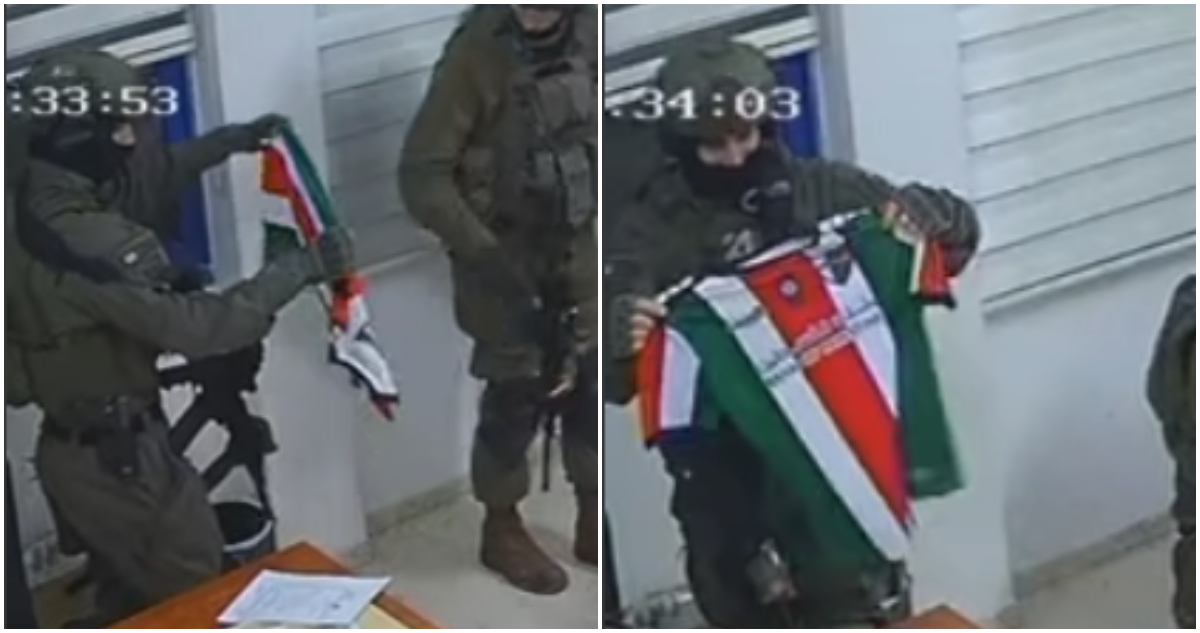 La camiseta de Palestino en el campamento de refugiados de Aida