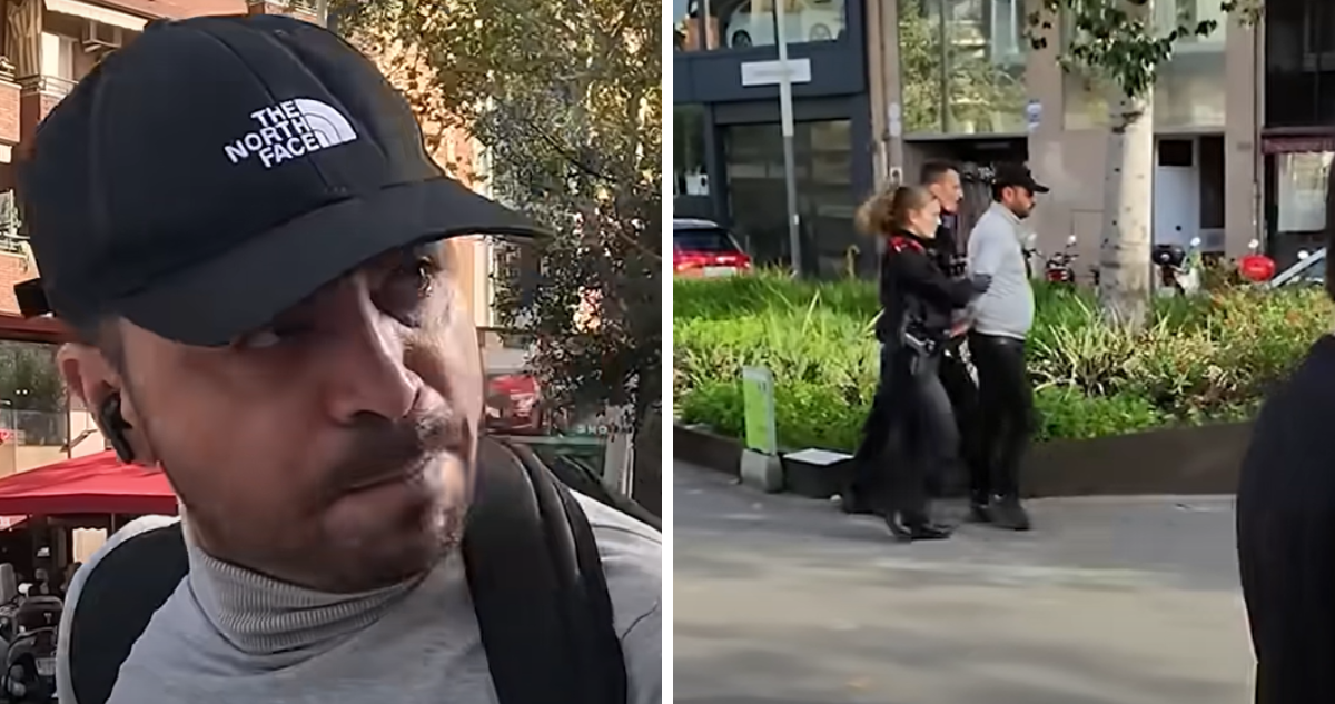 Ladrón chileno se hace viral en España tras ser sorprendido cartereando: “No le robo a sudamericanos”