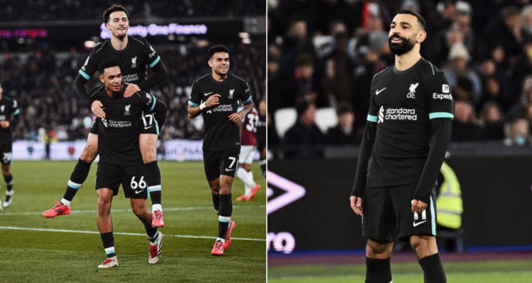 De la mano de Salah: Liverpool le da un baile a West Ham y finaliza 2024 como líder de Premier League