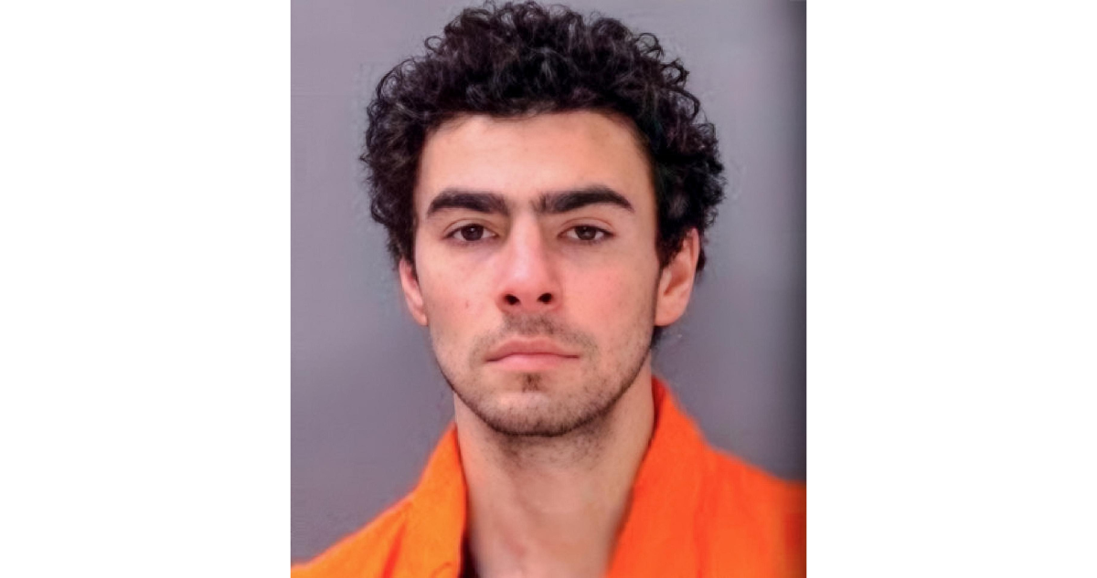 Luigi Mangione en mugshot capturado por la policía de Pennsylvania