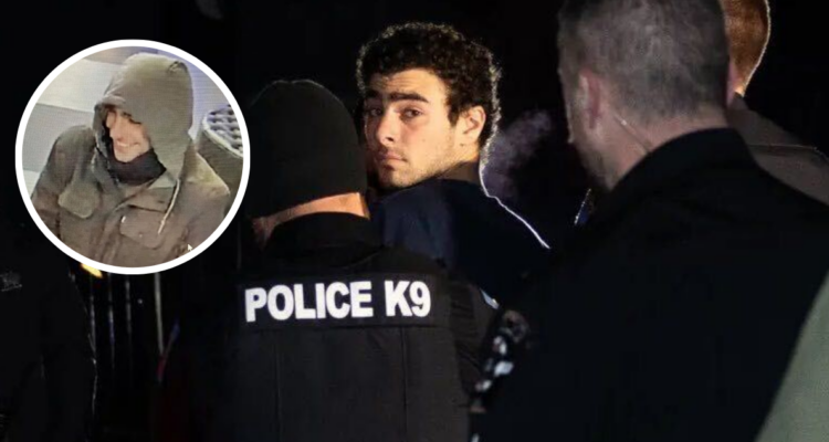 Luigi Mangione siendo arrestado y en cámaras de seguridad de McDonald’s en referencia a asesinato del CEO de UnitedHealthcare, Brian Thompson