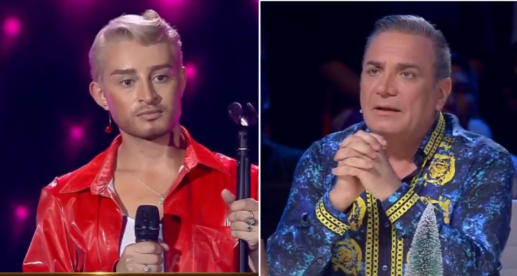 Luis Jara regaña a concursante en Mi Nombre Es