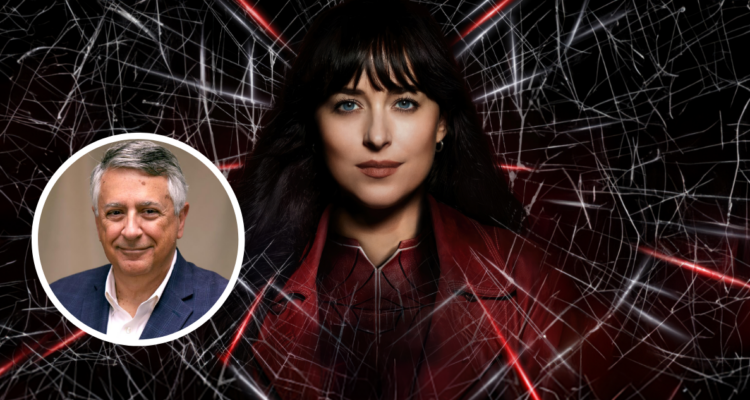 Dakota Johnson en Madame Web y CEO de Sony, Tony Vinciquerra