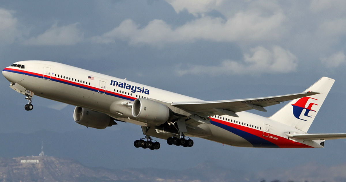 El avión de Malaysia Airlines 5 meses antes de su desaparición