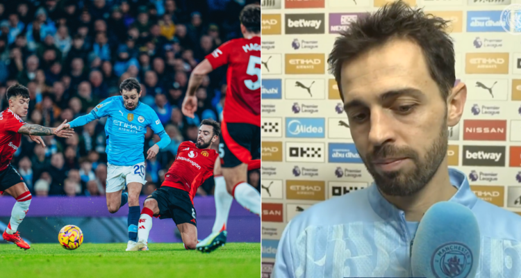 Bernardo Silva desata ’quiebre’ en Manchester City tras derrota ante United: 