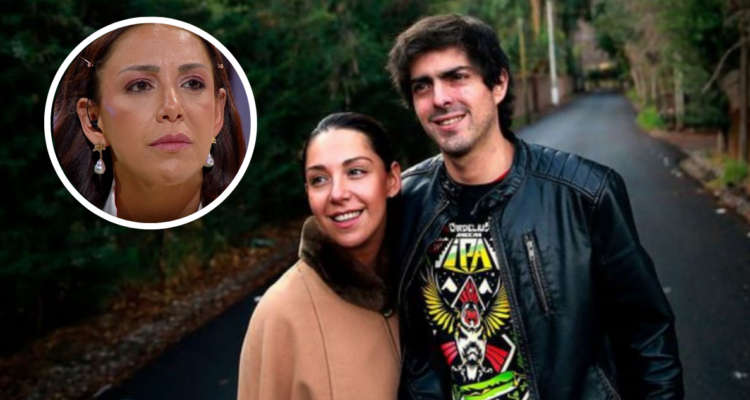 Mariela Sotomayor junto a su exmarido, Francisco Salinas, a quien acusó de violencia intrafamiliar