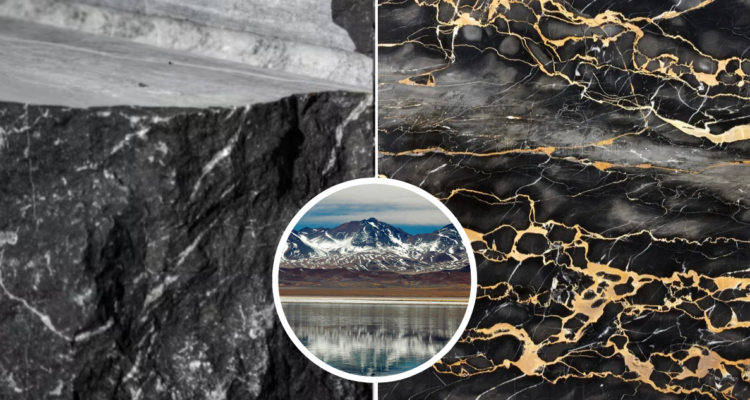 Mármol negro en Chile