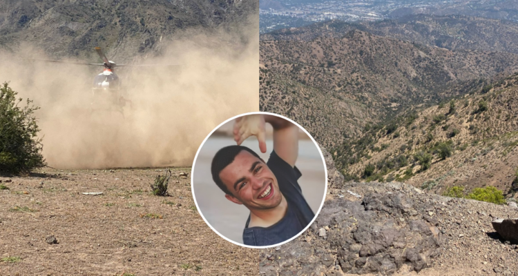 Una carpa azul y elementos de insulina: hallan pertenencias de joven extraviado en Las Condes