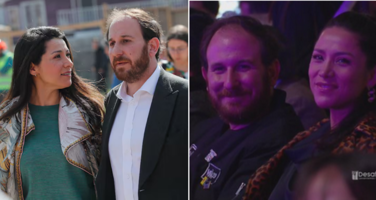 Max Luksic y Loreto Aravena