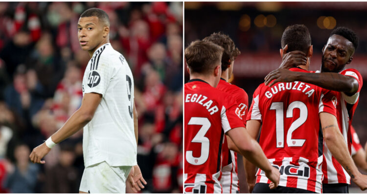 Mbappé falla penal en lo que fue la derrota del Real Madrid como visita ante Athletic Bilbao