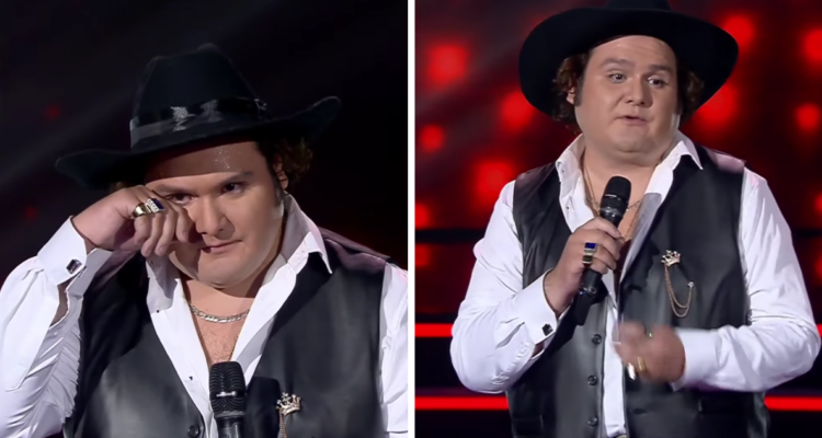 Juan Cáceres, doble de engelbert humperdinck en Mi Nombre es de TVN