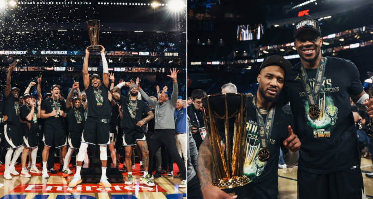 Milwaukee Bucks doblegó en un partidazo a Oklahoma y se quedó con la segunda edición de la NBA Cup.