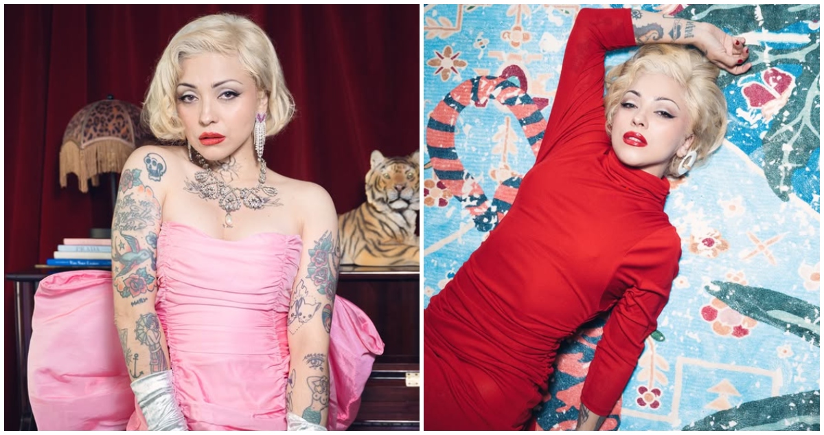 Mon Laferte inicia una nueva era: “¿Será verdad que las rubias se divierten más?”