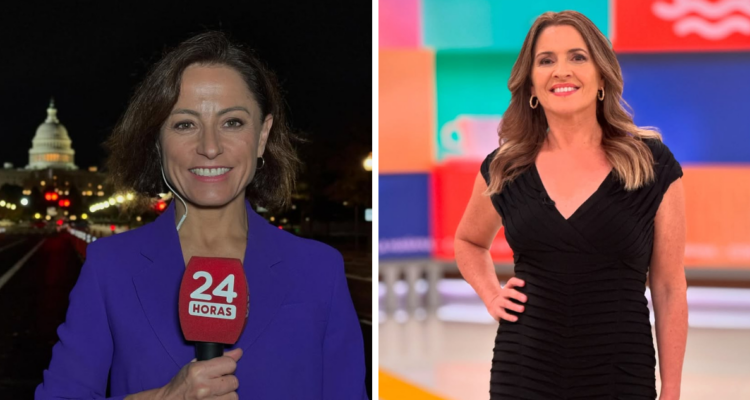 Constanza Santa María y Monserrat Álvarez en referencia a cuál canal se va la periodista tras salir de CHV