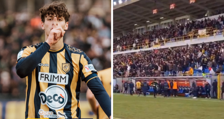 Gol de bisnieto de Mussolini desata polémica en Italia: hinchas celebraron con gesto fascista