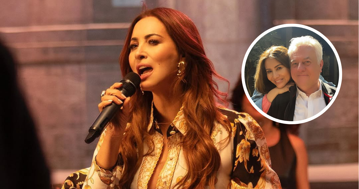 Myriam Hernández junto a Jorge Saint Jean en referencia al fin de su matrimonio