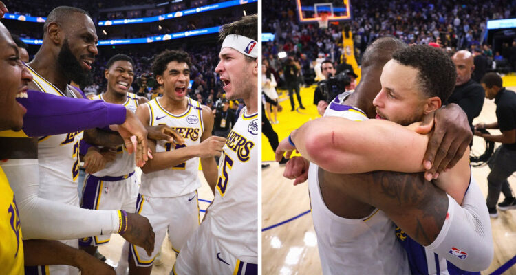 Con recital de James y Curry: agónico triunfo de Lakers a Warriors marcó jornada de Navidad en NBA