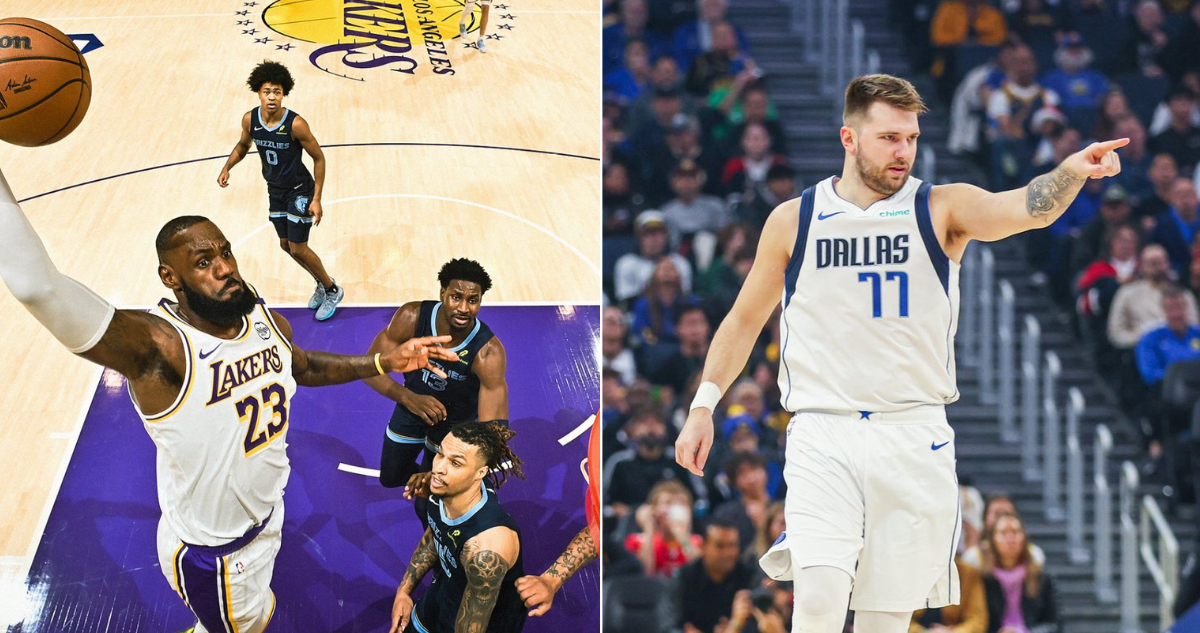 Lakers vuelve a la victoria en la NBA y Doncic guió al triunfo a Dallas sobre Golden State Warriors.