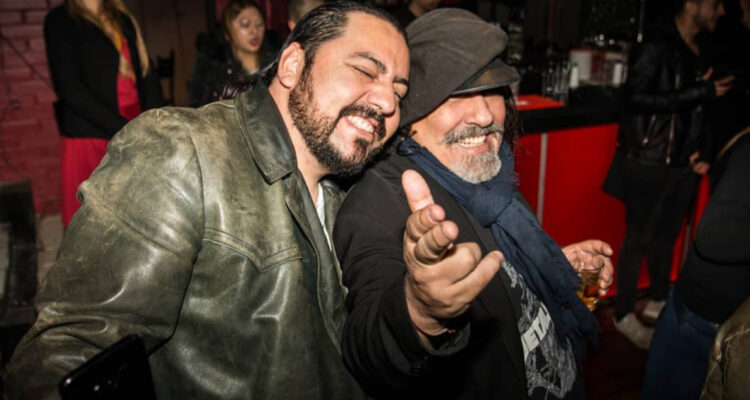 Negro Piñera y su mánager