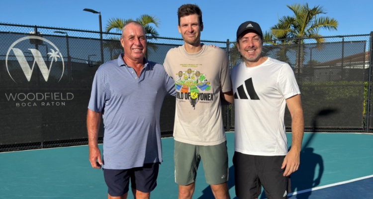 Hubert Hurkacz se rinde ante Nicolás Massú como su nuevo entrenador.