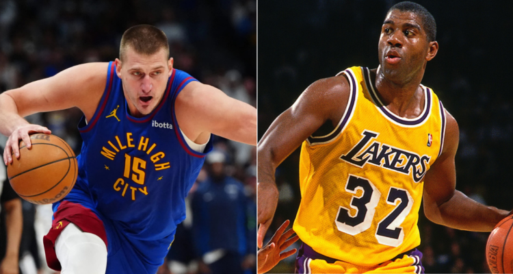 Nikola Jokic superó a Magic Johnson en nuevo récord en la NBA.