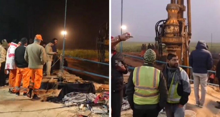 Rescate a contrarreloj: niña de 3 años lleva una semana atrapada en pozo de más de 40 metros en India