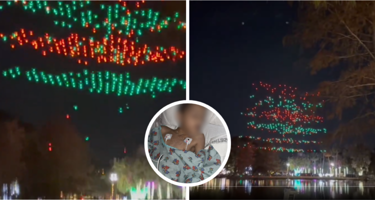 Orlando: Niño debió ser operado del corazón luego que dron golpeara su pecho en un show navideño