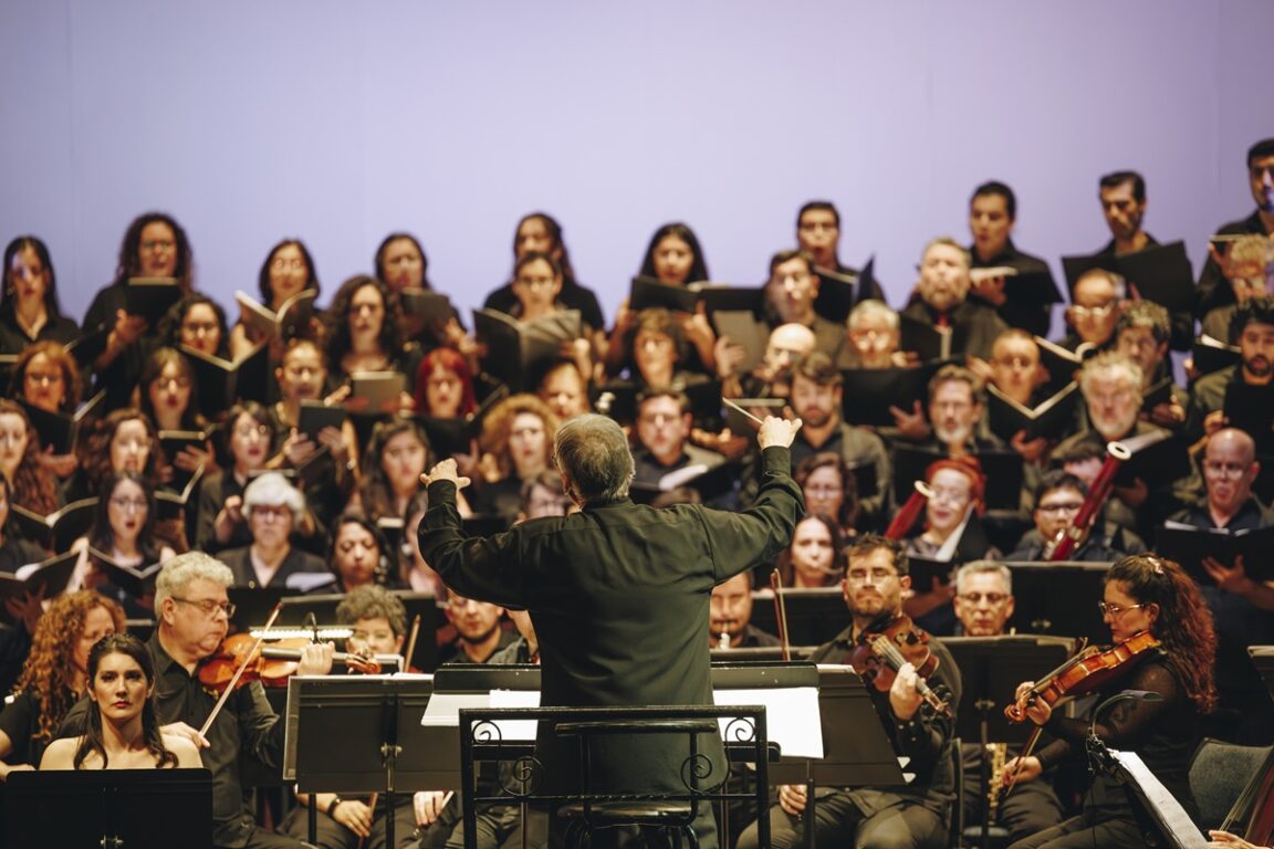 Orquesta.y Coro Sinfónico Usach | Foto Gary Go