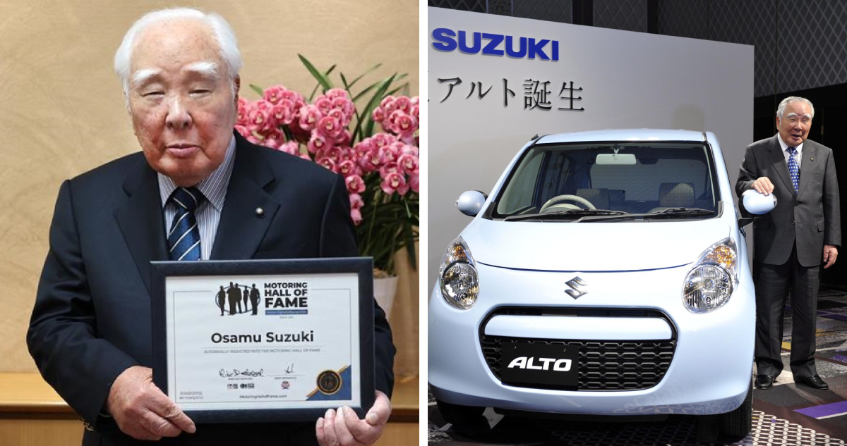 Falleció el exCEO de Suzuki, Osamu Suzuki, que por más de 40 años dirigió los destinos de la compañía