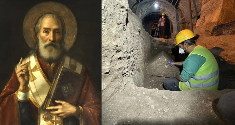 Posible tumba de San Nicolás