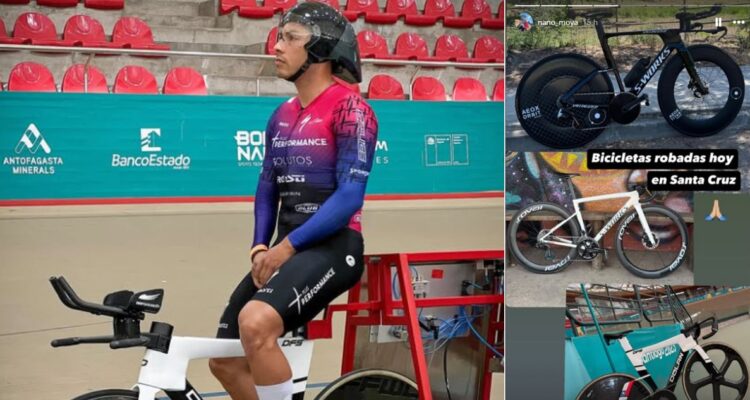 Paraciclista Hernán Moya clama por ayuda tras ser víctima de robo: le sustrajeron tres bicicletas