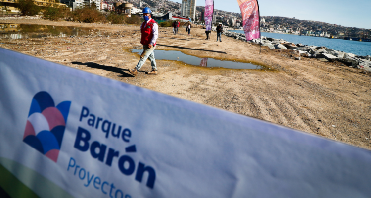 Reanudan obras del Parque Barón en Valparaíso con una inversión superior a los $23 mil millones