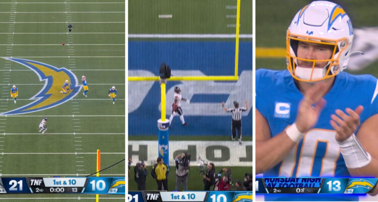 Chargers ganaron con la jugada más extraña en la NFL.