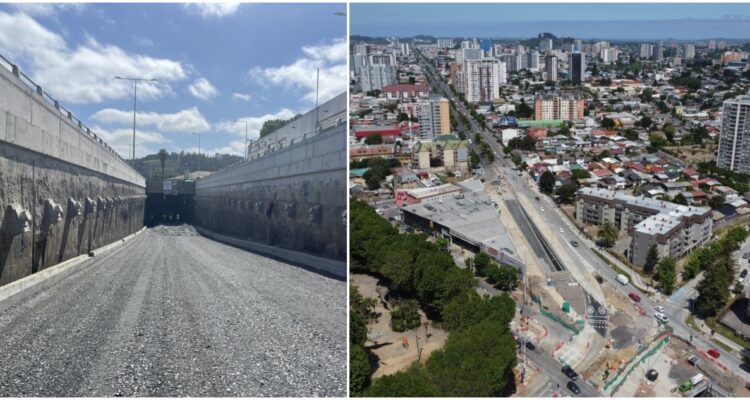 PASO BAJO NIVEL DE AVENIDA Los Carrera de Concepción