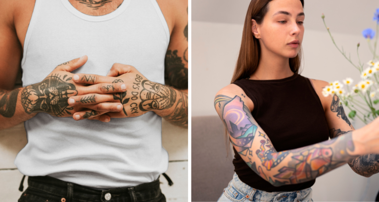 Estudio asegura que persona sin tatuajes son consideradas más atractivas.