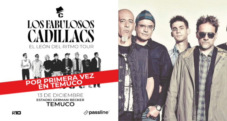 Participa por entradas dobles para ver Los Fabulosos Cadillacs en Temuco
