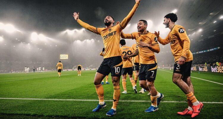 Wolverhampton le ganó a Manchester United por Premier League.