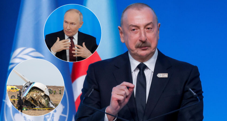 Presidente de Azerbaiyán exige a Rusia asumir “culpabilidad” e indemnizar a su país por caída de avión