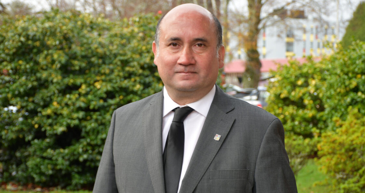 Imagen del rector de la UACh, José Dörner