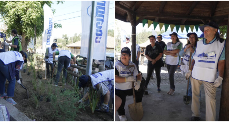 Programa Refresca tu Barrio: vecinos de Coinco transforman icónica plaza con juegos y áreas verdes