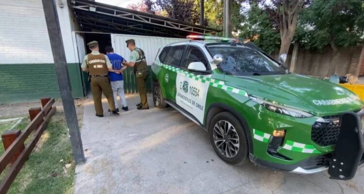 Adulto mayor sufre robo con intimidación en Buin: carabinero de franco detuvo a asaltante