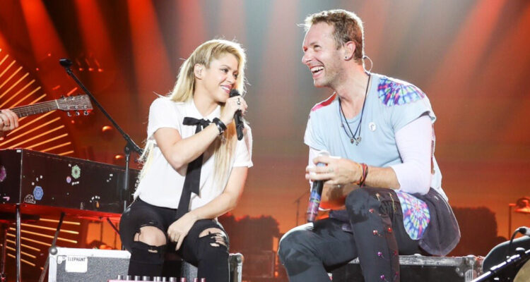 Shakira y Chris Martin