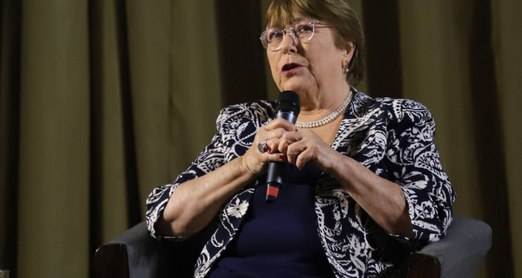 Expresidenta Michellet Bachelet obtuvo Premio Indira Gandhi para la Paz, el Desarme y el Desarrollo