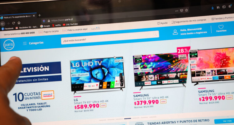 Robo online a Paris.cl: Desde 3 comunas de RM manipularon web y “compraron” $276 millones en productos