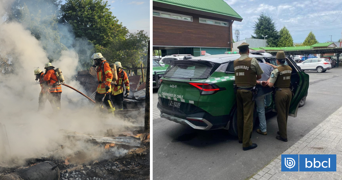 Hombre mata a suegra, incendia casa y ataca esposa en Villarrica