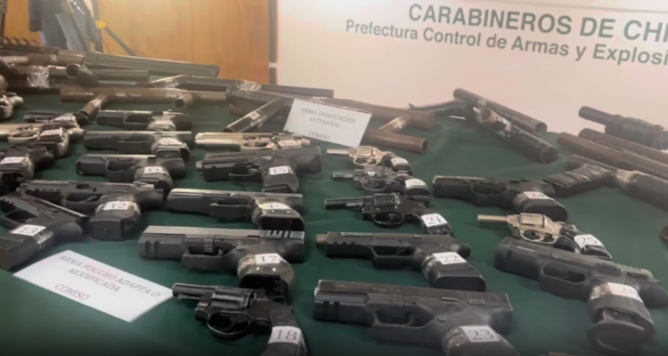 Retiran de circulación armas en Los Ríos