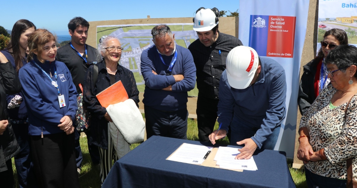 Entregan terreno para futuro Cesfam de Bahía Mansa