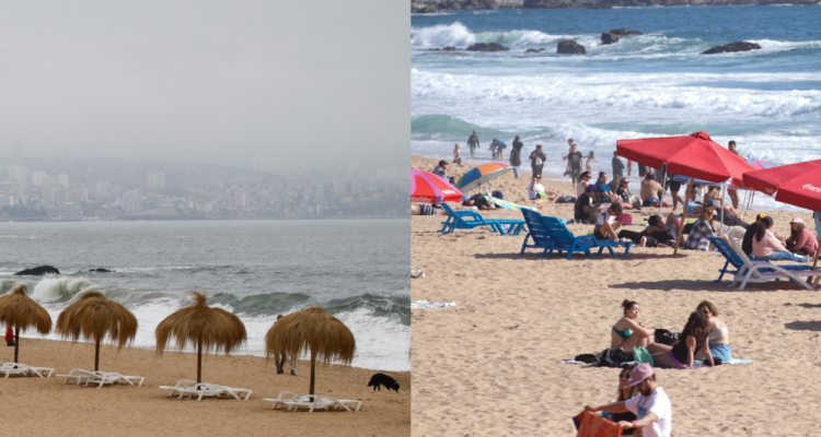 ¿Cielos cubiertos o despejados? Así estará el tiempo durante Año Nuevo en Chile según el pronóstico