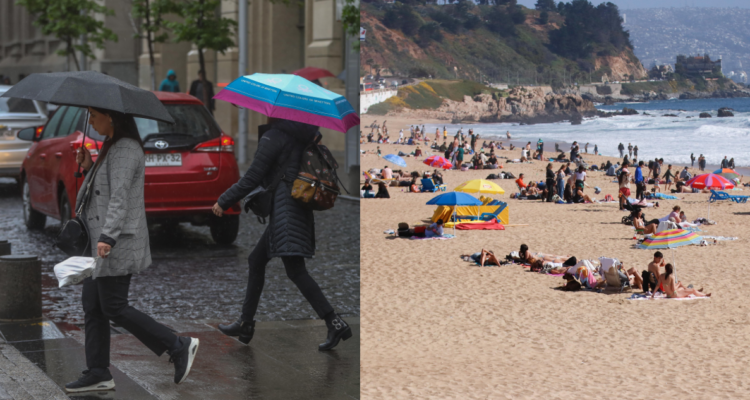 Lluvias y temperaturas bajas: el pronóstico del tiempo para la primera quincena de diciembre en Chile