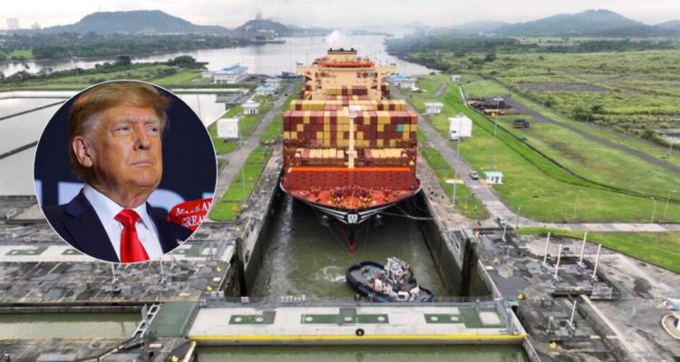 Trump amenaza con retomar control del Canal de Panamá acusando un 